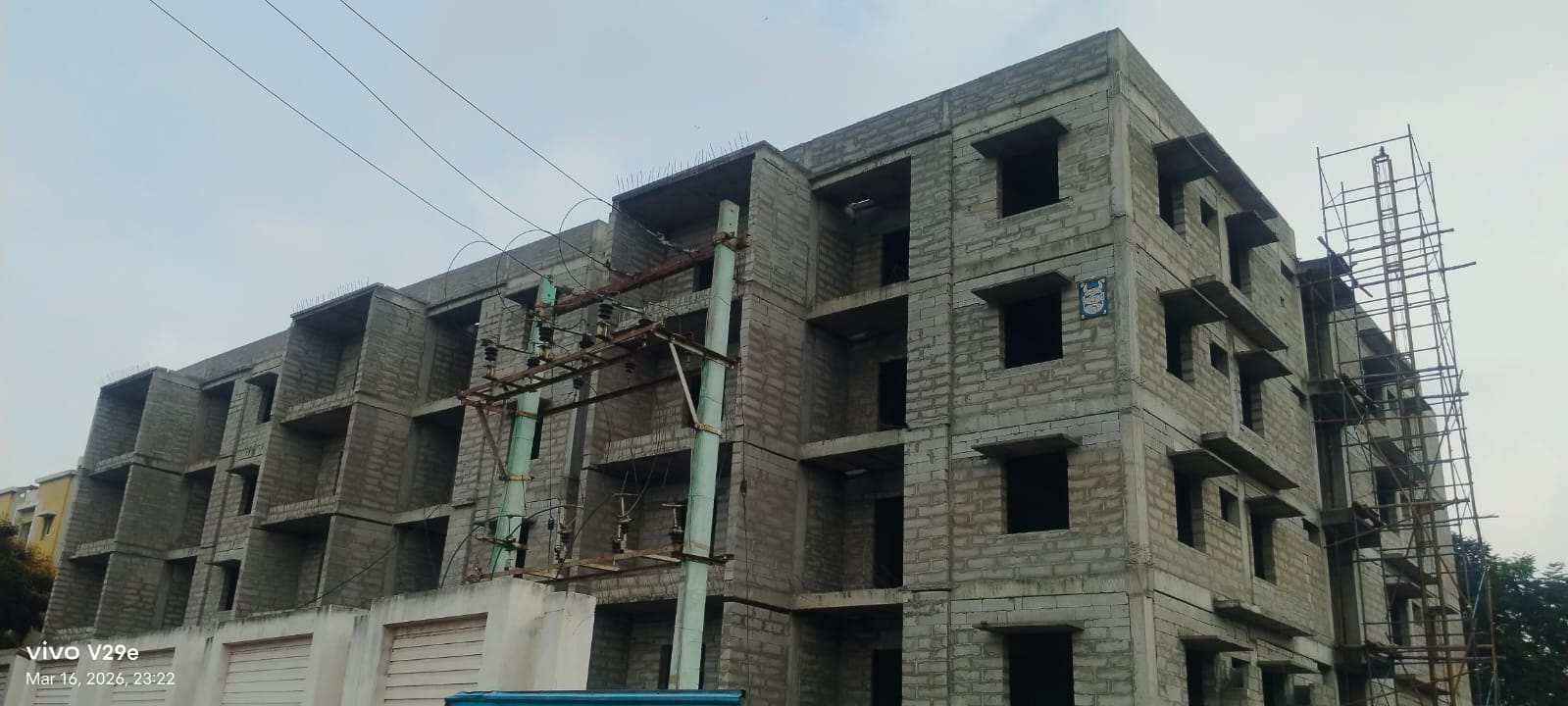 Sowndharya Lumina  - Concrete works in progress